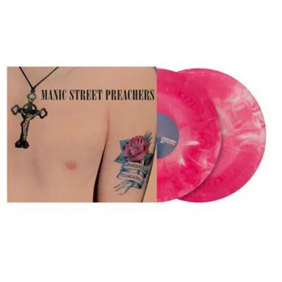 Manic Street Preachers - Generation Terrorists - Limited Rose Red Colored Vinyl